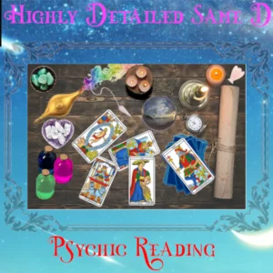 Psychic Reading All Tools Same Day
